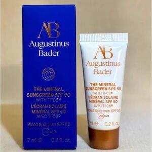 RARE Augustinus Bader Mineral Sunscreen SPF 50 NWT deluxe sample